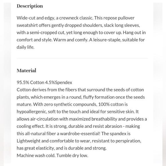 Nap Repose Loungewear Crewneck Sweatshirt - Picture 14 of 14